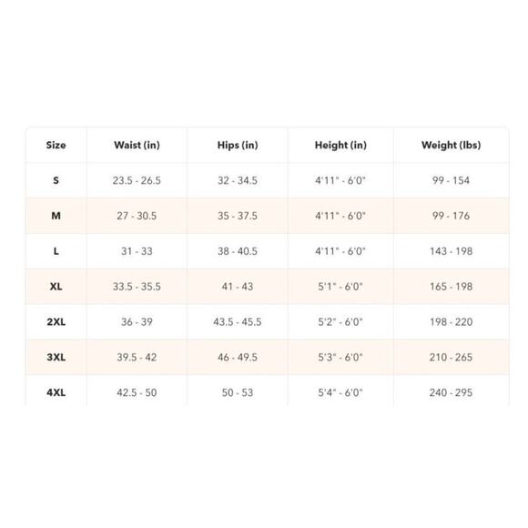 Shapermint Essentials Ultra-Resistant Shaping Tights Womens XL Tan Compression - Picture 5 of 5